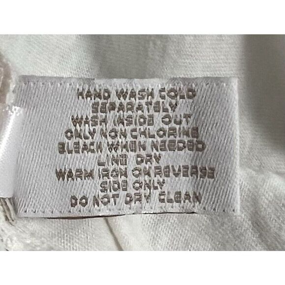 Chico's Ecru Lace Foil Tank Top Size 0 New With Tags - Picture 8 of 10